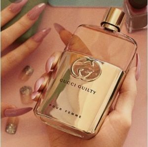 Empty bottle of guilty gucci